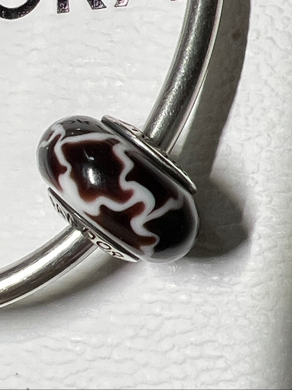 Pandora Masai Giraffe Murano Charm
